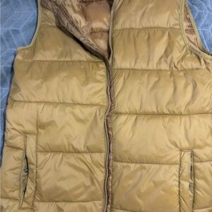 Swiss Tech Gold Puffer Vest